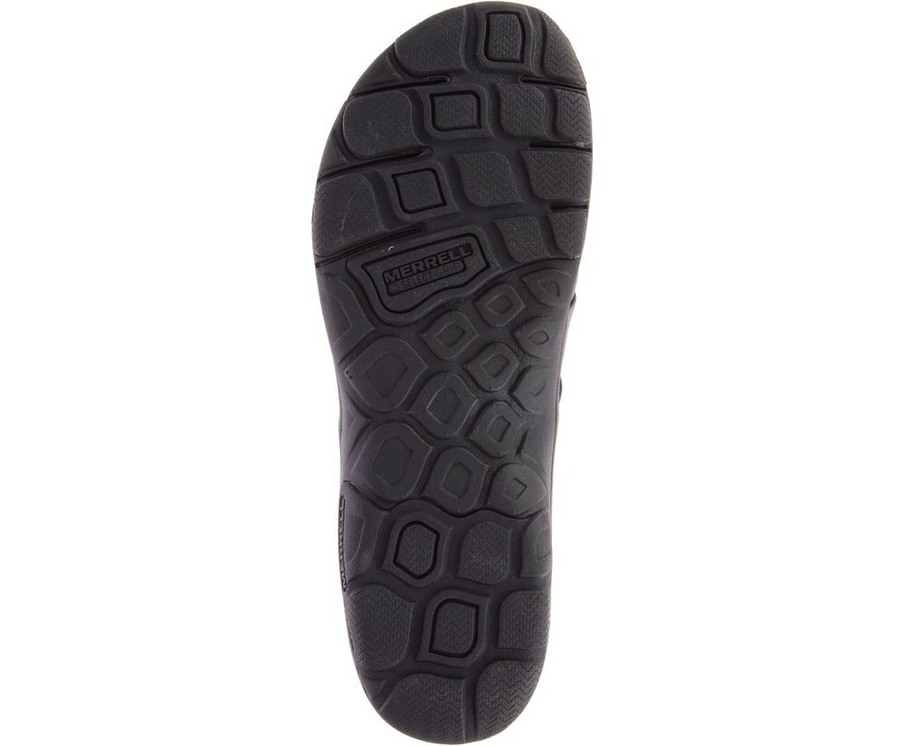 Merrell Slip Ons Black - Dassie Stitch Wide Width - Womens 92NLKRIZO